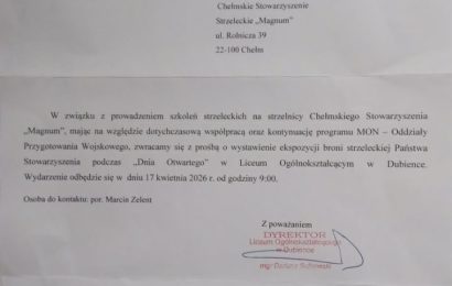 Pokazy strzeleckie i współpraca z lokalnymi instytucjami